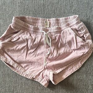Billabong Light Pink Athletic Shorts